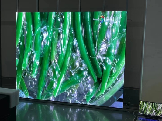 L'écran visuel d'intérieur 3840 de HD LED régénèrent, panneau polychrome d'annonce de RVB LED