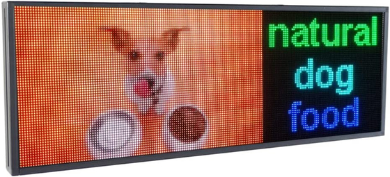 Les graphiques textotent la représentation que la fenêtre extérieure de LED signe Digital P5 RVB