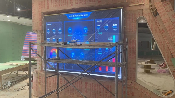 L'écran fixe de haute résolution de P1.86 LED, 3840 régénèrent le mur visuel de LED