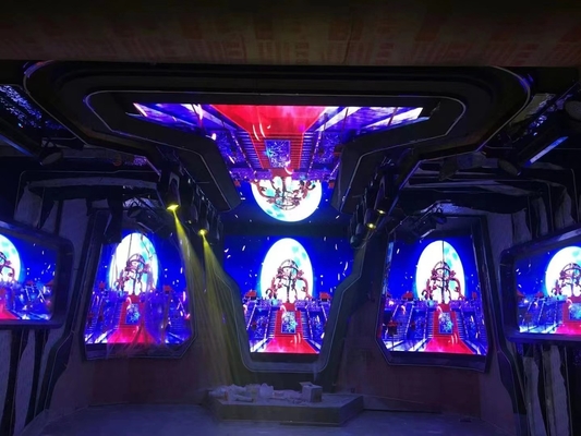 Écran du club P2 RVB LED, mur de fond de Digital LED de décoration de cinéma