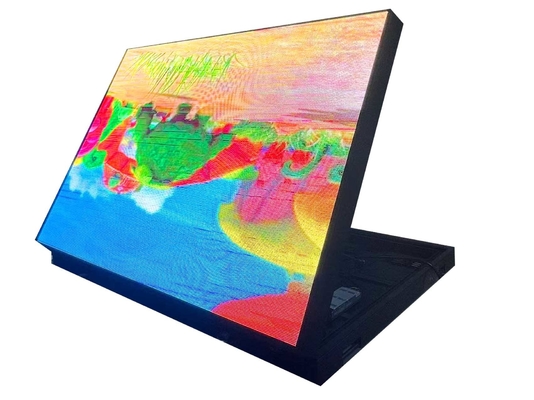 Écran extérieur sans fil Front Opening Cabinet de la publicité de la connexion P4RGB LED
