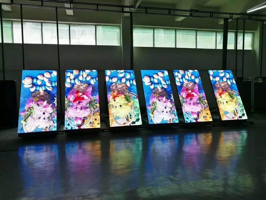 Mur visuel polychrome extérieur du module RVB de P6 LED avec Front Service Aluminum Cabinet