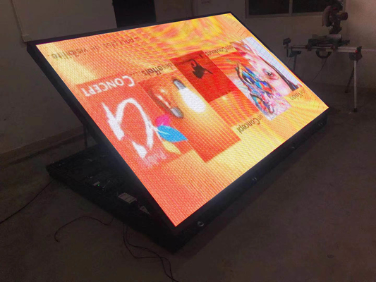 Écran programmable de Wifi Front Service Cabinet Outdoor P10 LED pour la publicité