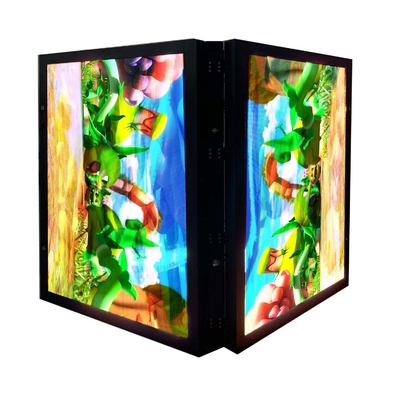 Doubles côtés montrant l'écran de P5 RVB LED avec Front Opening Aluminum Cabinet