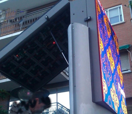 Écran deux/de P8RGB Front Opening Outdoor LED apparence latérale simple