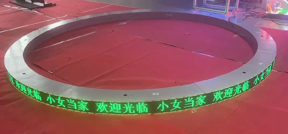L'écran mol de la courbe LED de module, a adapté l'affichage à LED aux besoins du client de SDK pour la décoration de restaurant