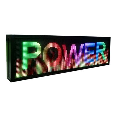 SMD d'intérieur mettant en rouleau le panneau polychrome 30W d'affichage à LED pour le magasin Windows