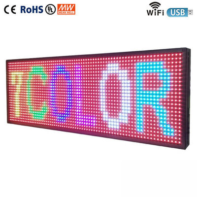 L'affichage arrière de fenêtre de la voiture programmable LED signe P10 polychrome avec le contrôle de WIFI
