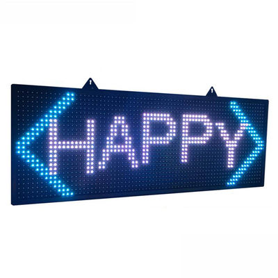 Signes polychromes d'affichage de fenêtre de P10 P5 RVB LED pour la publicité de Windows de magasin