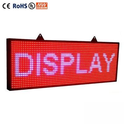 Signes polychromes d'affichage de fenêtre de P10 P5 RVB LED pour la publicité de Windows de magasin
