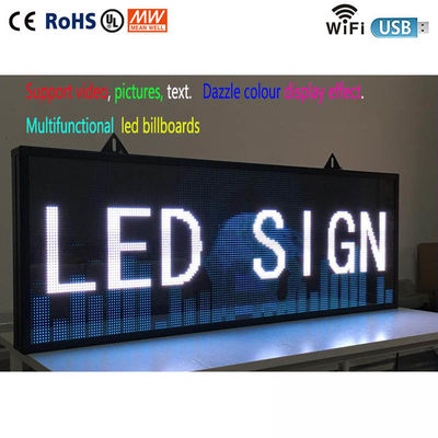 P5 d'intérieur LED a mené le signe lambrisse la table des messages de l'affichage SMD3535 menée par voiture polychrome