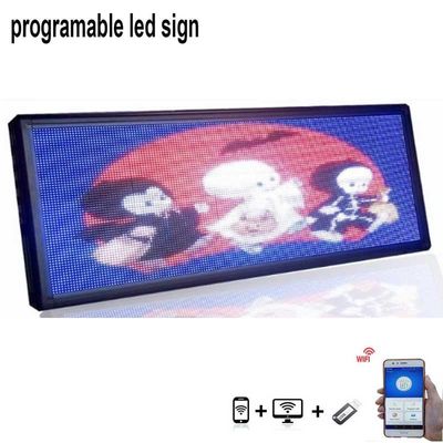 Appui mené programmable polychrome extérieur de l'affichage P5 USB de signes de SMD