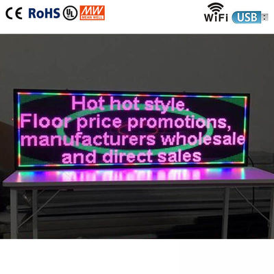 P5 RVB LED mettant en rouleau l'éclat 6000mcd polychrome extérieur d'affichage
