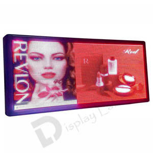 SMD 3535 Digital extérieure LED signe double dégrossi avec le logiciel programmable