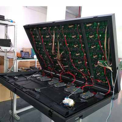 Les signes polychromes en aluminium de 110V LED, pylône de LED signe 15 réglables l'éclat de niveau