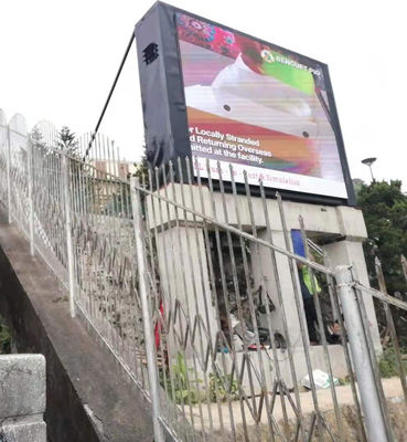 Affichage à LED fixe extérieur imperméable P10 d'IP65 pour le centre commercial