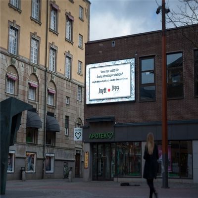 P8mm P10mm LED extérieure annonçant l'affichage avec contrasté