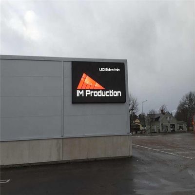 Éclat élevé de correction du lancement d'écran de la publicité extérieure LED de SMD 3535 8mm