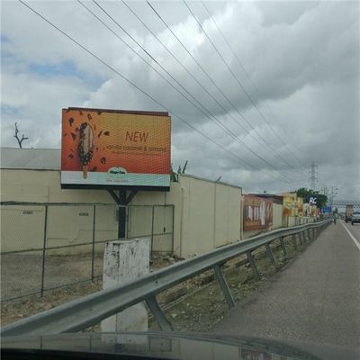 Éclat élevé de correction du lancement d'écran de la publicité extérieure LED de SMD 3535 8mm