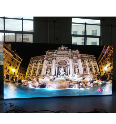 La LED de haute résolution sans couture d'intérieur examinent RVB 128x128mm