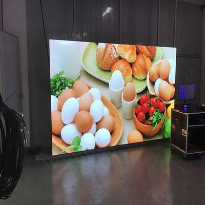 écran de location d'intérieur de 500x500mm LED, P3.91 mur du fond LED