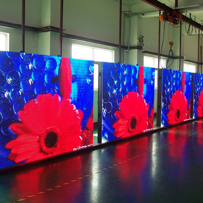 Certificat polychrome de FCC de la CE ROHS LED d'écran de location d'intérieur de SMD1515
