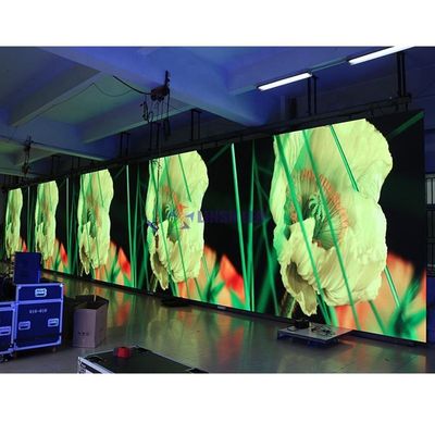 Mur visuel du certificat LED de PSE P3.91mm de location pour la publicité d'intérieur