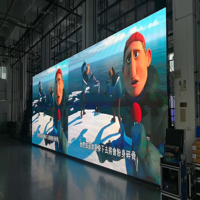 Écran de location d'intérieur P3.91mm d'affichage à LED de petit lancement polychrome