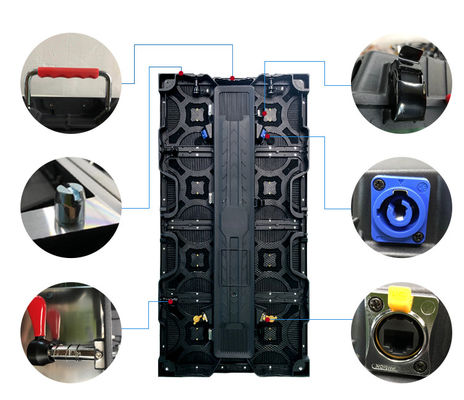 écran de location extérieur de 500mmx1000mm LED 100000 heures de durée de vie