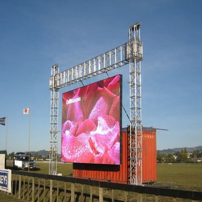 65536 points de grande location extérieure d'écran, panneau d'affichage mené pliable d'affichage