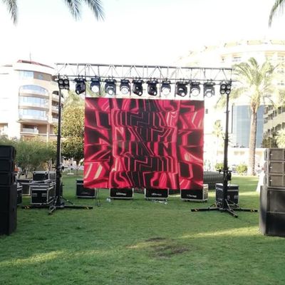 écran de location extérieur de 1920Hz LED, panneau imperméable P3 de LED