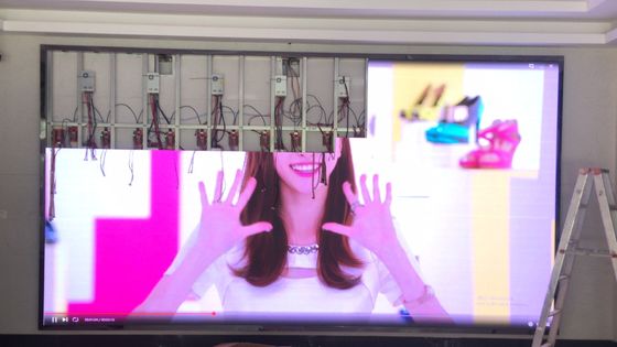 Le mur a fixé l'affichage ultra mince sans couture de P1.5 SMD2121 LED
