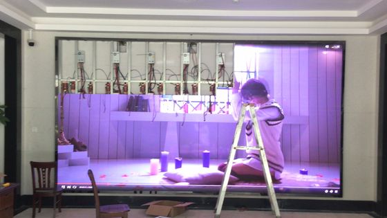 Le mur a fixé l'affichage ultra mince sans couture de P1.5 SMD2121 LED
