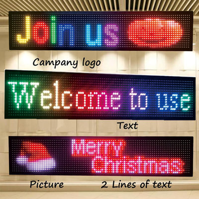 Table des messages programmable d'intérieur de HD P3 RVB WiFi LED