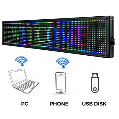 Table des messages programmable d'intérieur de HD P3 RVB WiFi LED