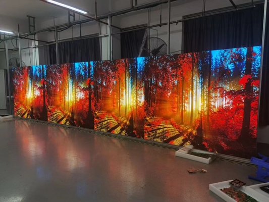 Écran de visualisation P1.667 mené d'intérieur avec le Cabinet en aluminium de 640 x de 480mm