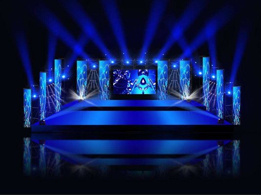 Affichage à LED programmable de PSE P3RGB pour la décoration d'étape
