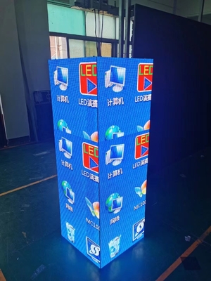 Conseil de publicité fixe extérieur de Cabinet de l'affichage à LED 500x500 de P3.91