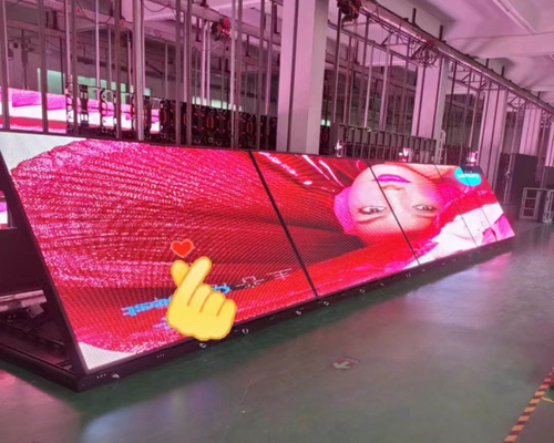 écran de publicité extérieure de l'affichage à LED P8 RVB d'accès avant de cabinet de fer