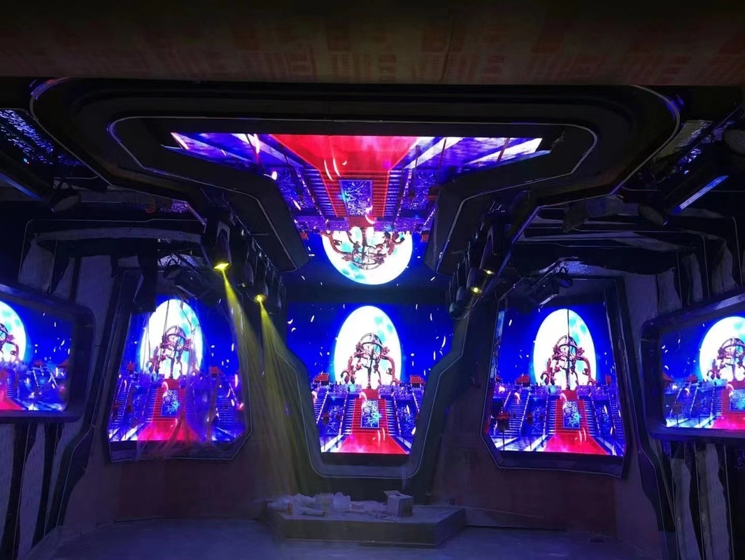 Écran du club P2 RVB LED, mur de fond de Digital LED de décoration de cinéma
