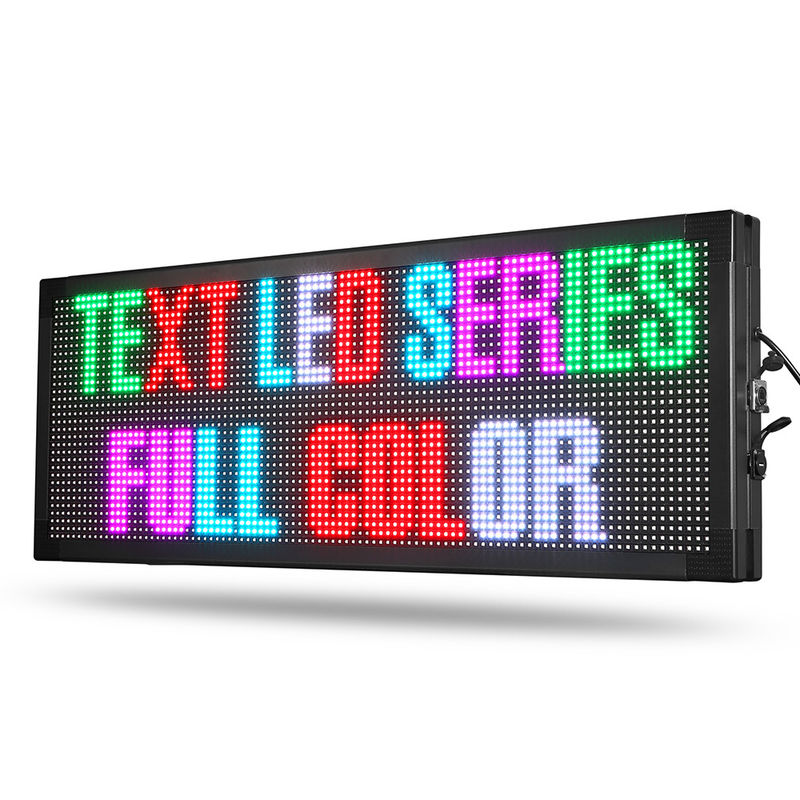 Polychrome imperméable de Digital LED de la fenêtre DIP546 de pouce extérieur des signes 15*52