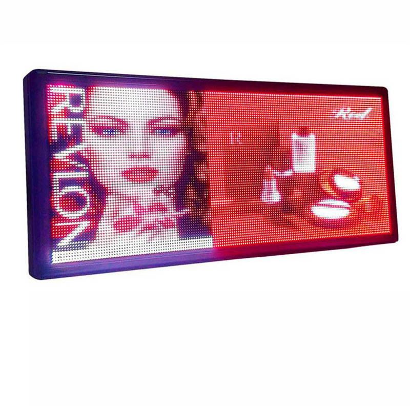 Les signes d'affichage de fenêtre du message de publicité LED embarquent la tension polychrome de 110V 220V