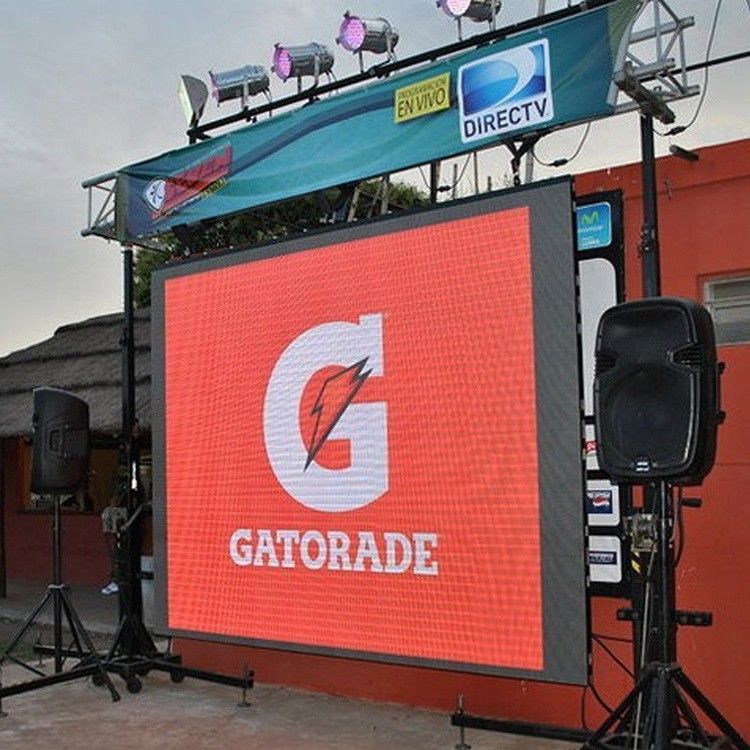 écran de location extérieur de 3840Hz LED pour le fond d'étape d'exposition de TV de studio