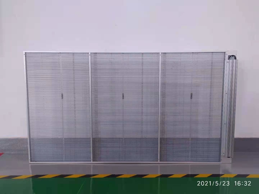L'écran transparent de allumage latéral de P3.91-7.8 LED avec l'intense luminosité voient par mené pour l'entrée en verre