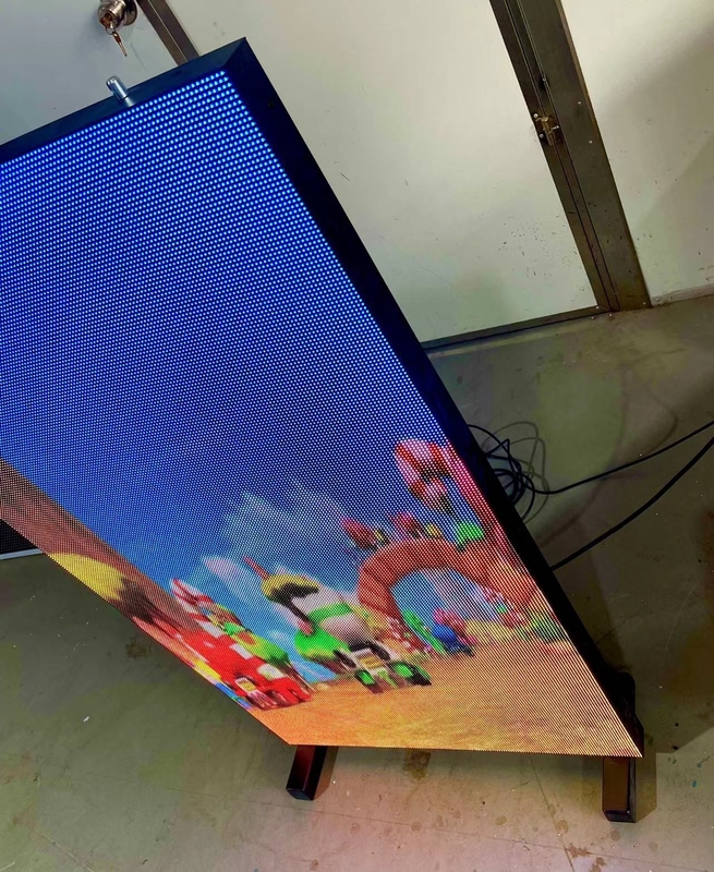 P4 d'intérieur RVB a fixé l'écran visuel polychrome d'affichage de fenêtre de LED pour la publicité